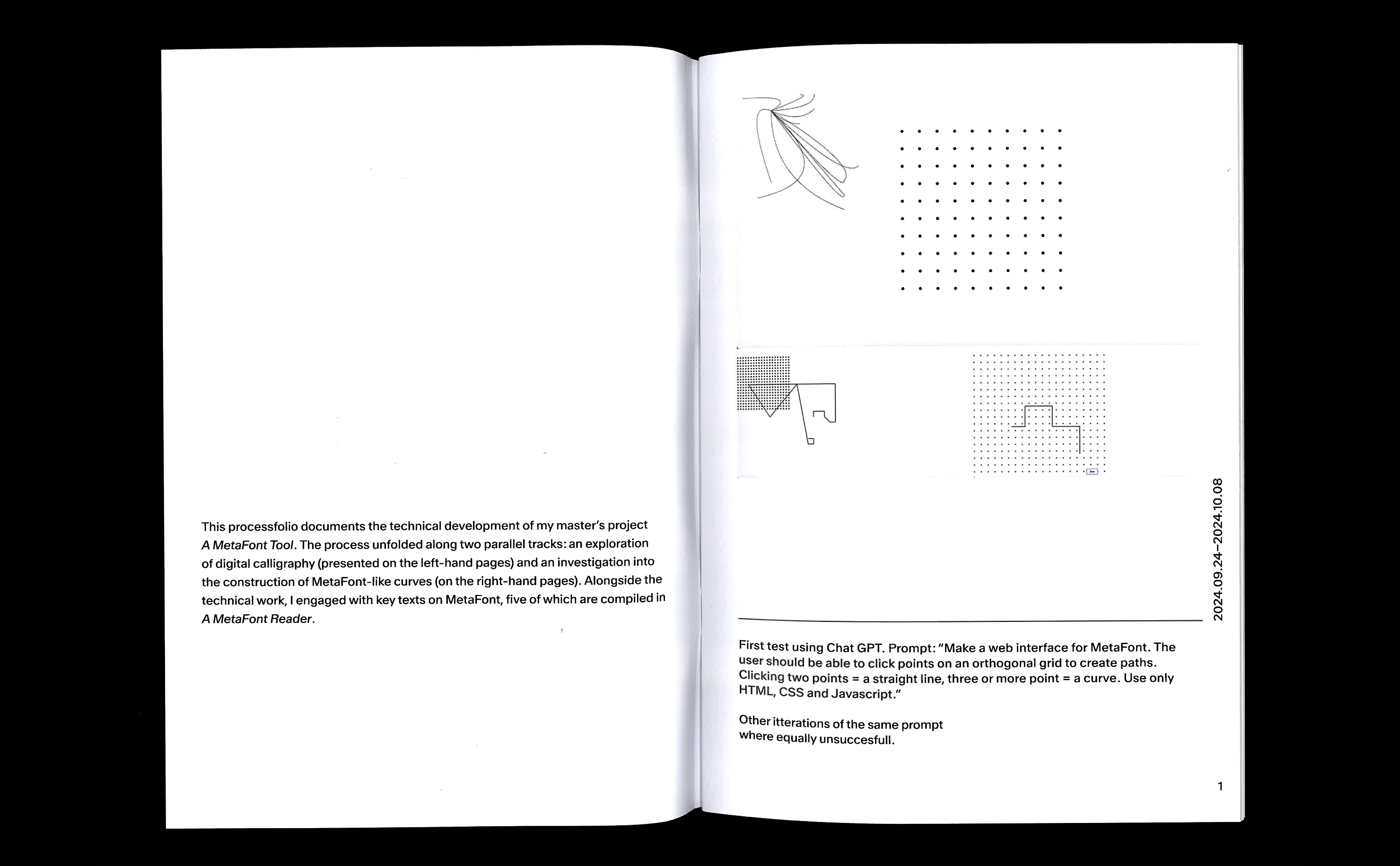 Procesfolio spread